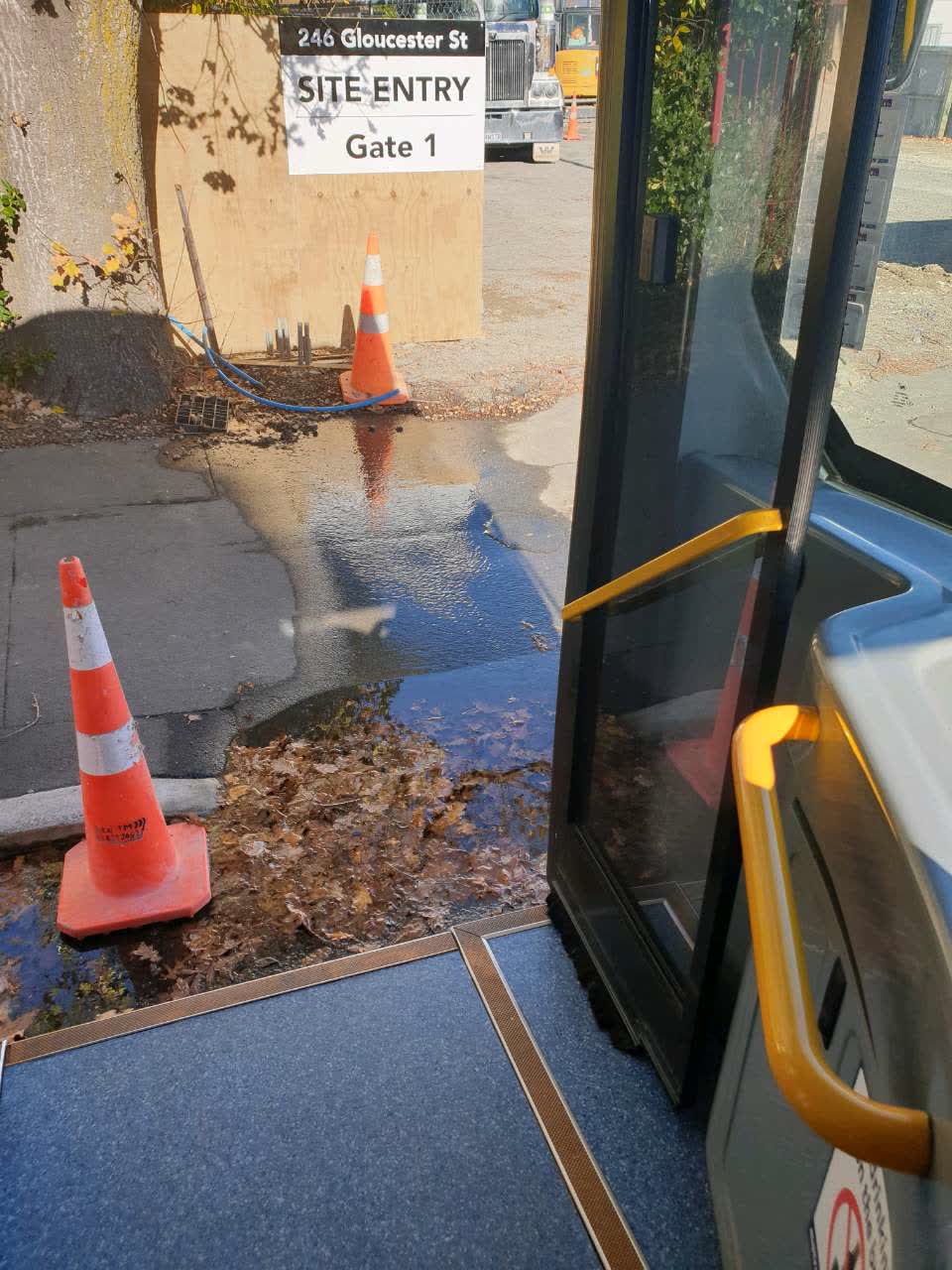 The photograph attached to this water supply report