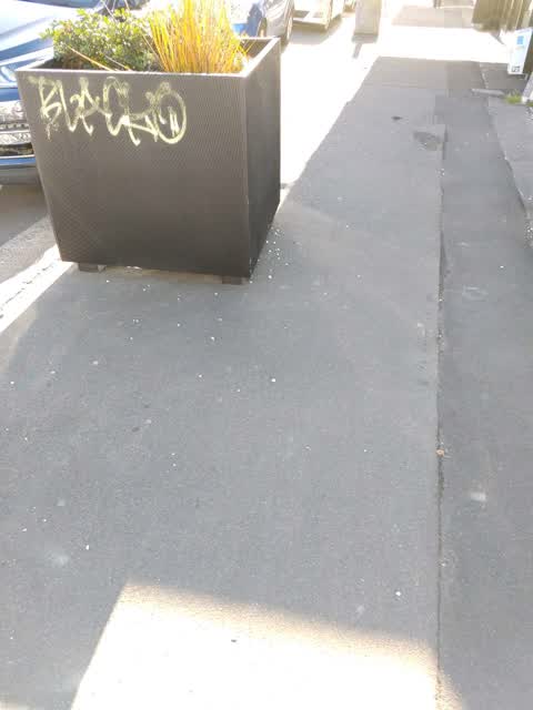 Graffiti, a report photo