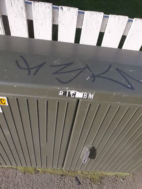 Graffiti, a report photo
