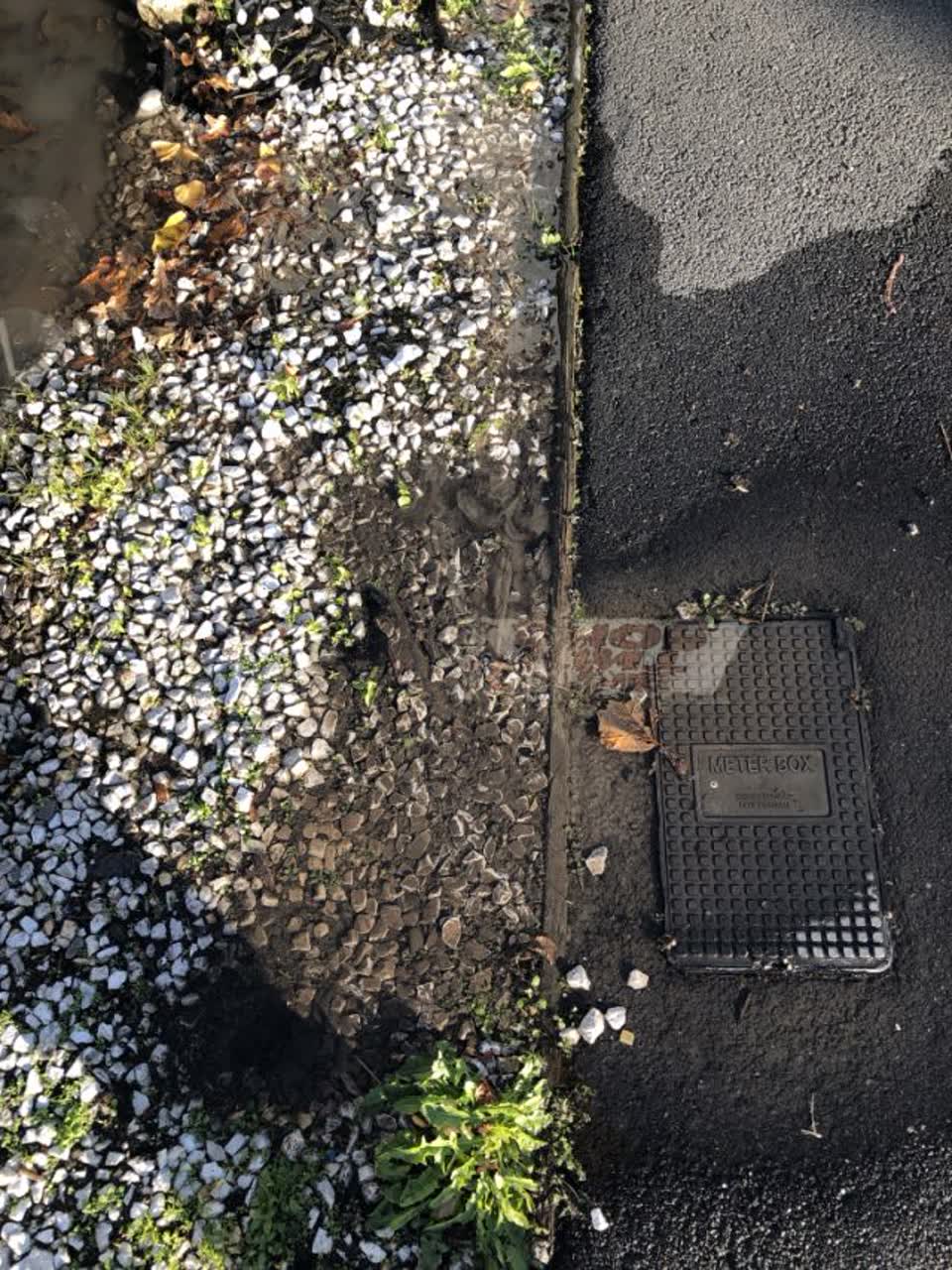 The photograph attached to this water supply report