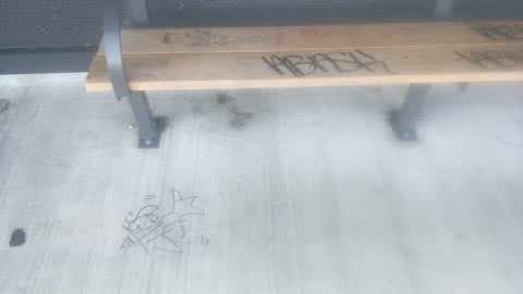 Graffiti, a report photo