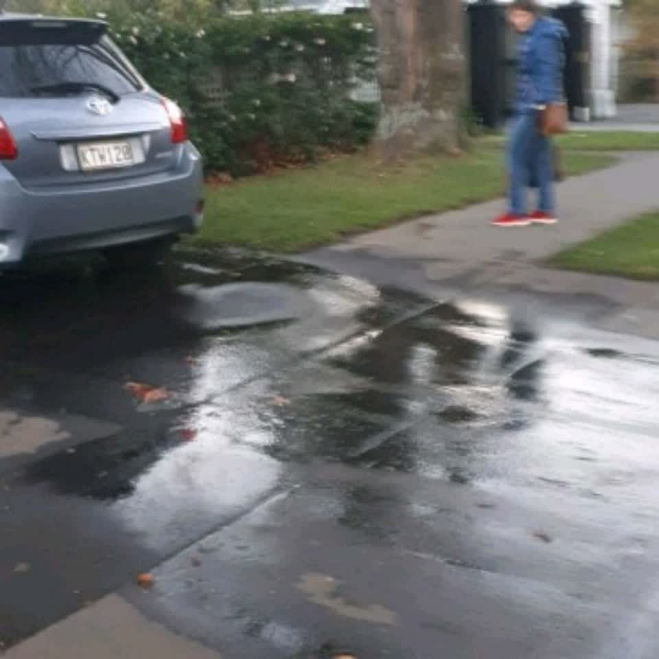 The photograph attached to this water supply report