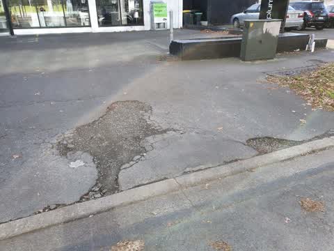 Roading/Streets, a report photo
