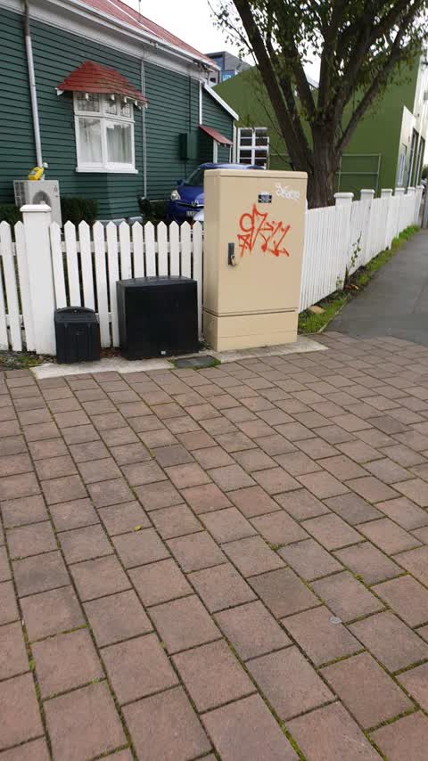 Graffiti, a report photo