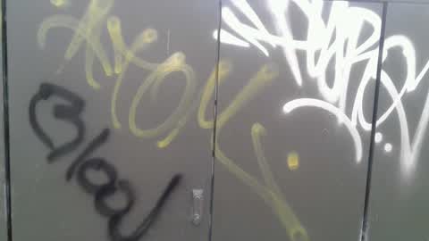 Graffiti, a report photo
