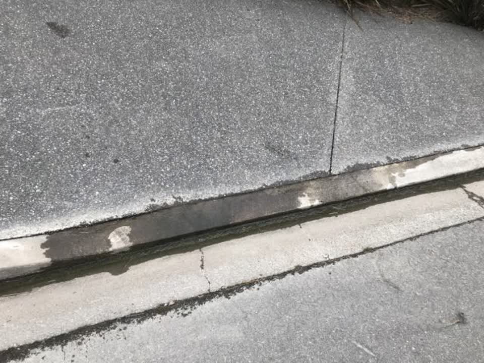 The photograph attached to this wastewater/stormwater report