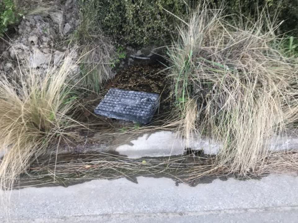 The photograph attached to this wastewater/stormwater report