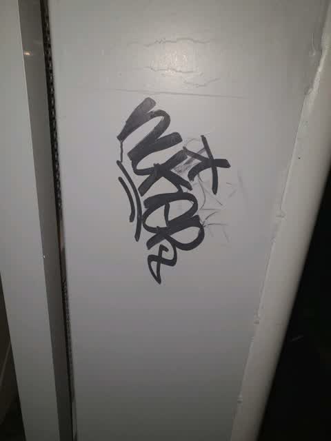 Graffiti, a report photo