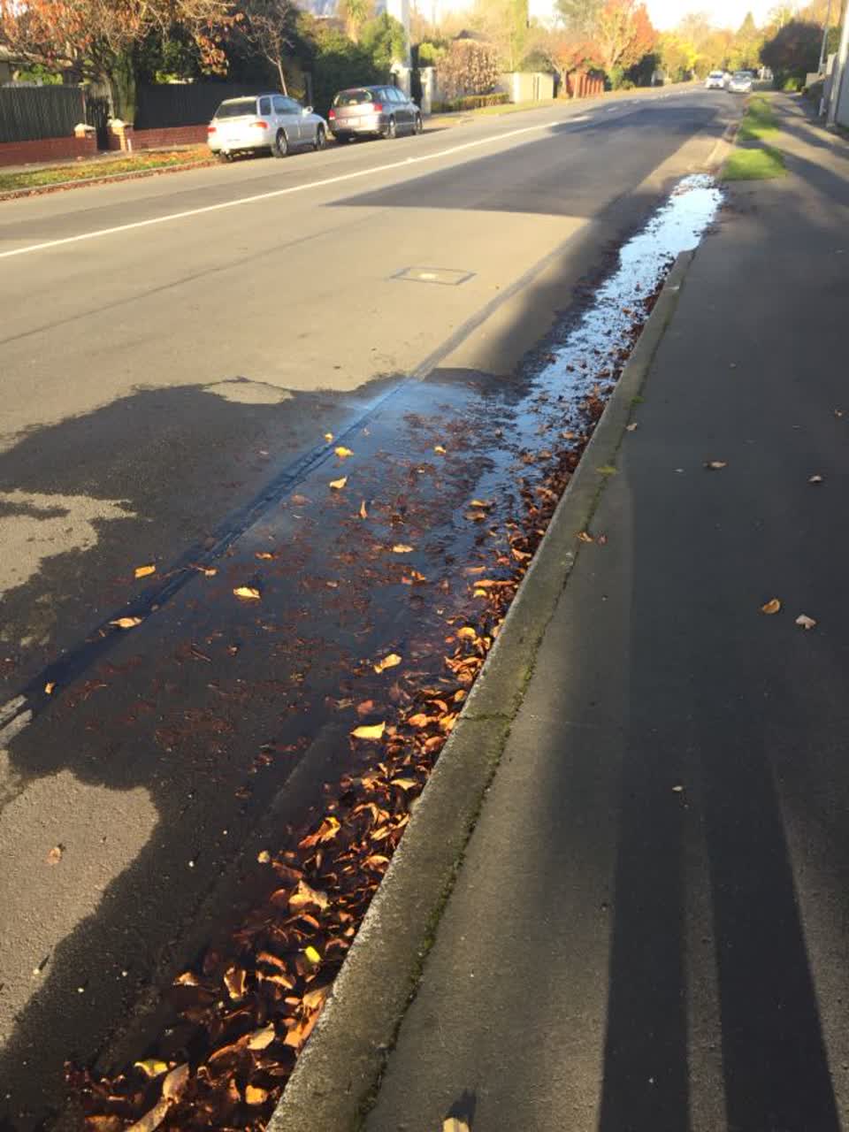 The photograph attached to this water supply report