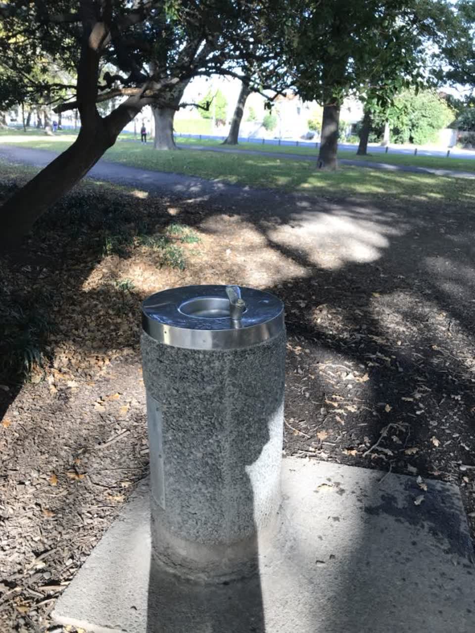 The photograph attached to this water supply report