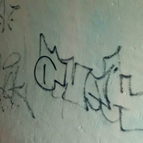 Graffiti, a report photo