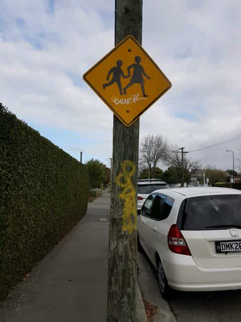 Graffiti, a report photo