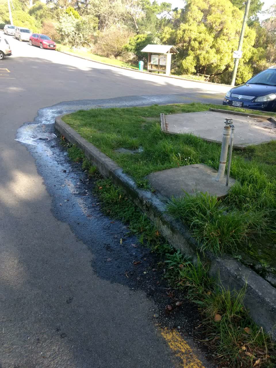 The photograph attached to this water supply report