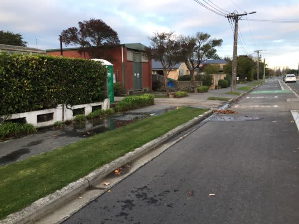 The photograph attached to this water supply report