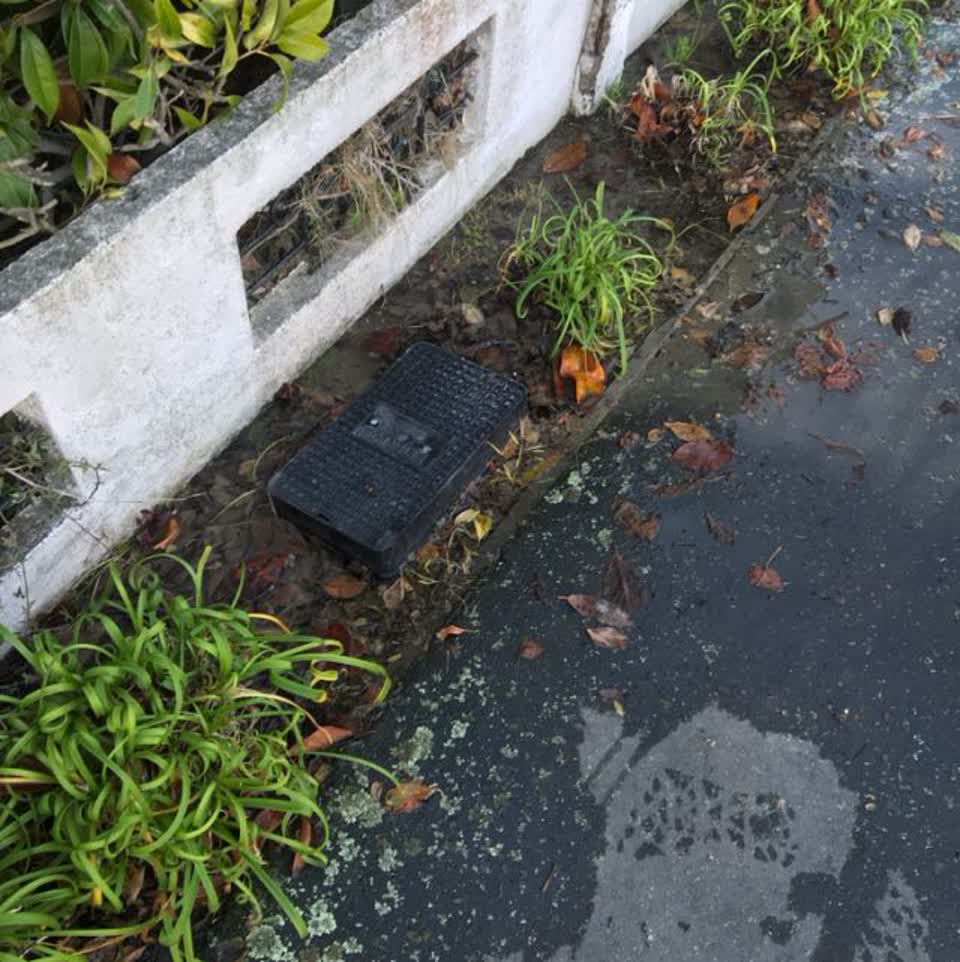 The photograph attached to this water supply report