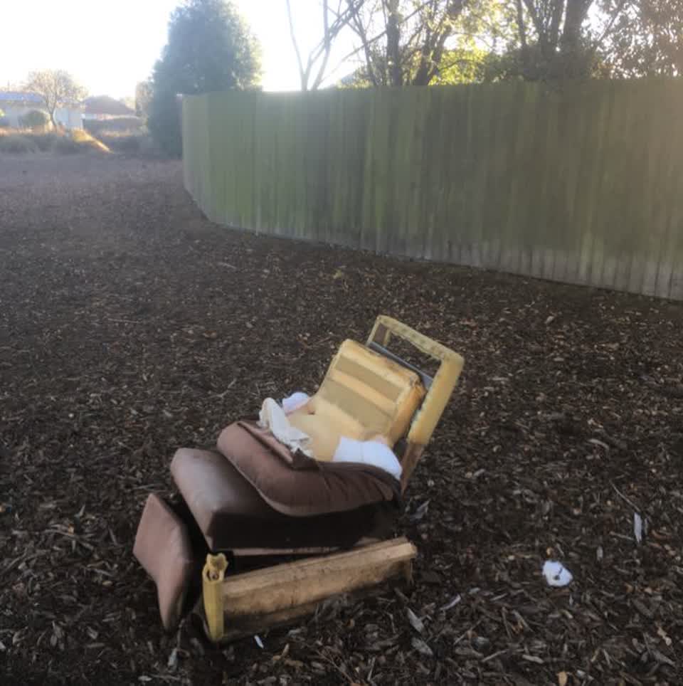 The photograph attached to this parks report