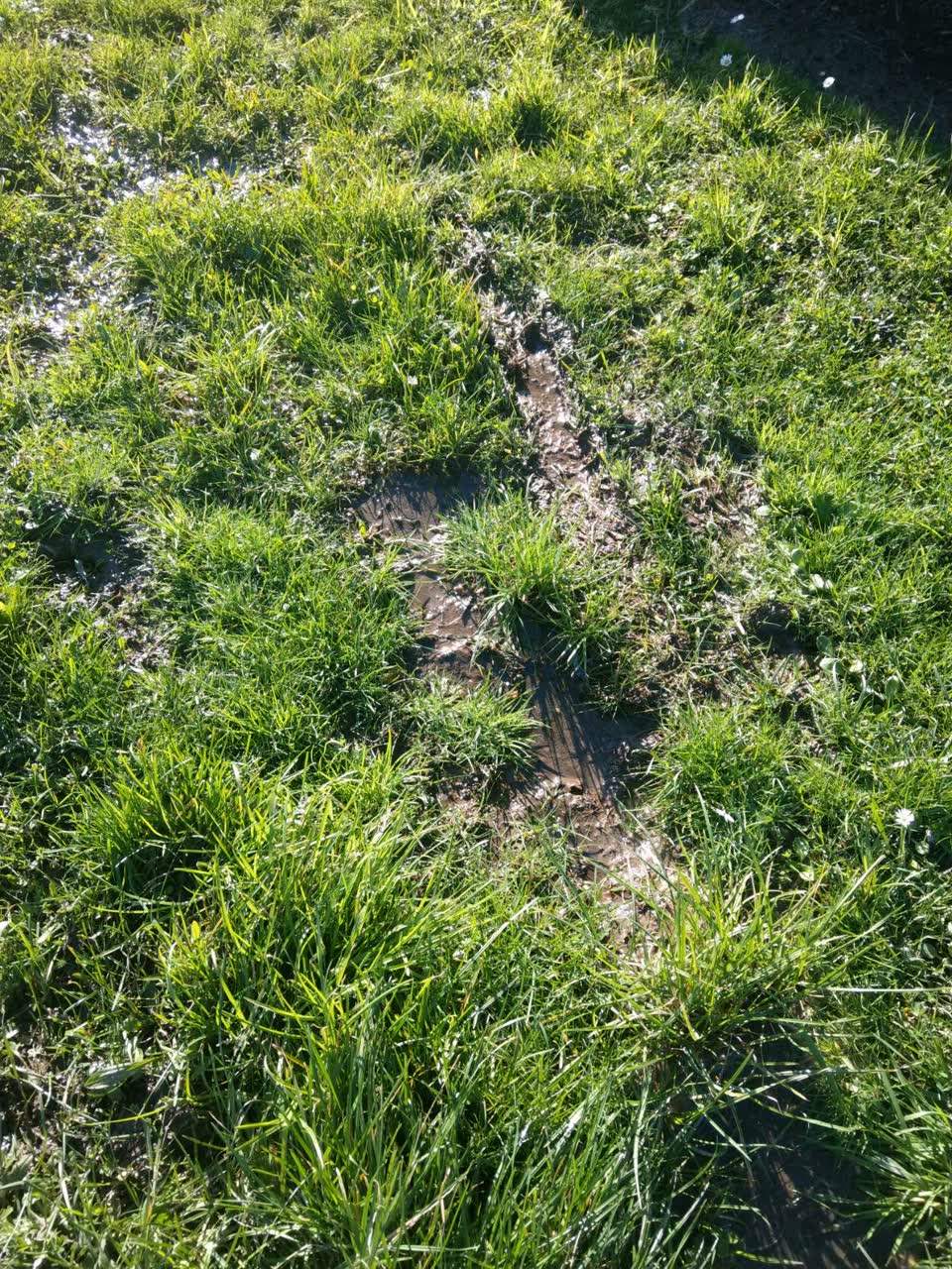The photograph attached to this wastewater/stormwater report