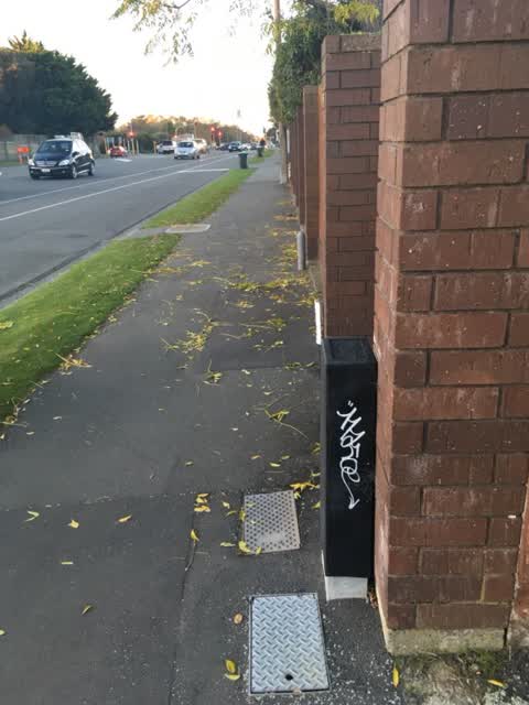 Graffiti, a report photo
