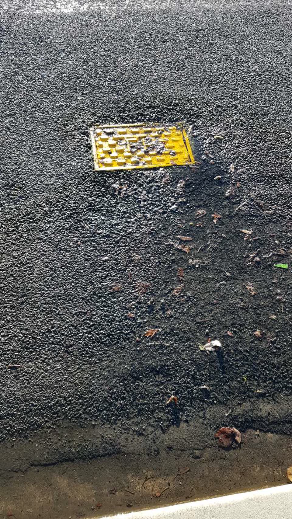 The photograph attached to this water supply report