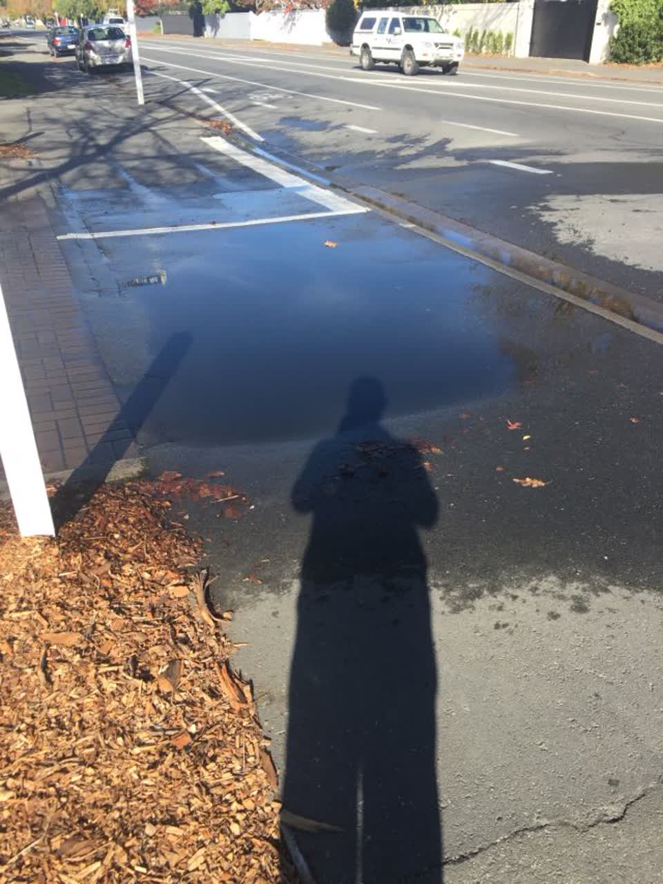 The photograph attached to this water supply report