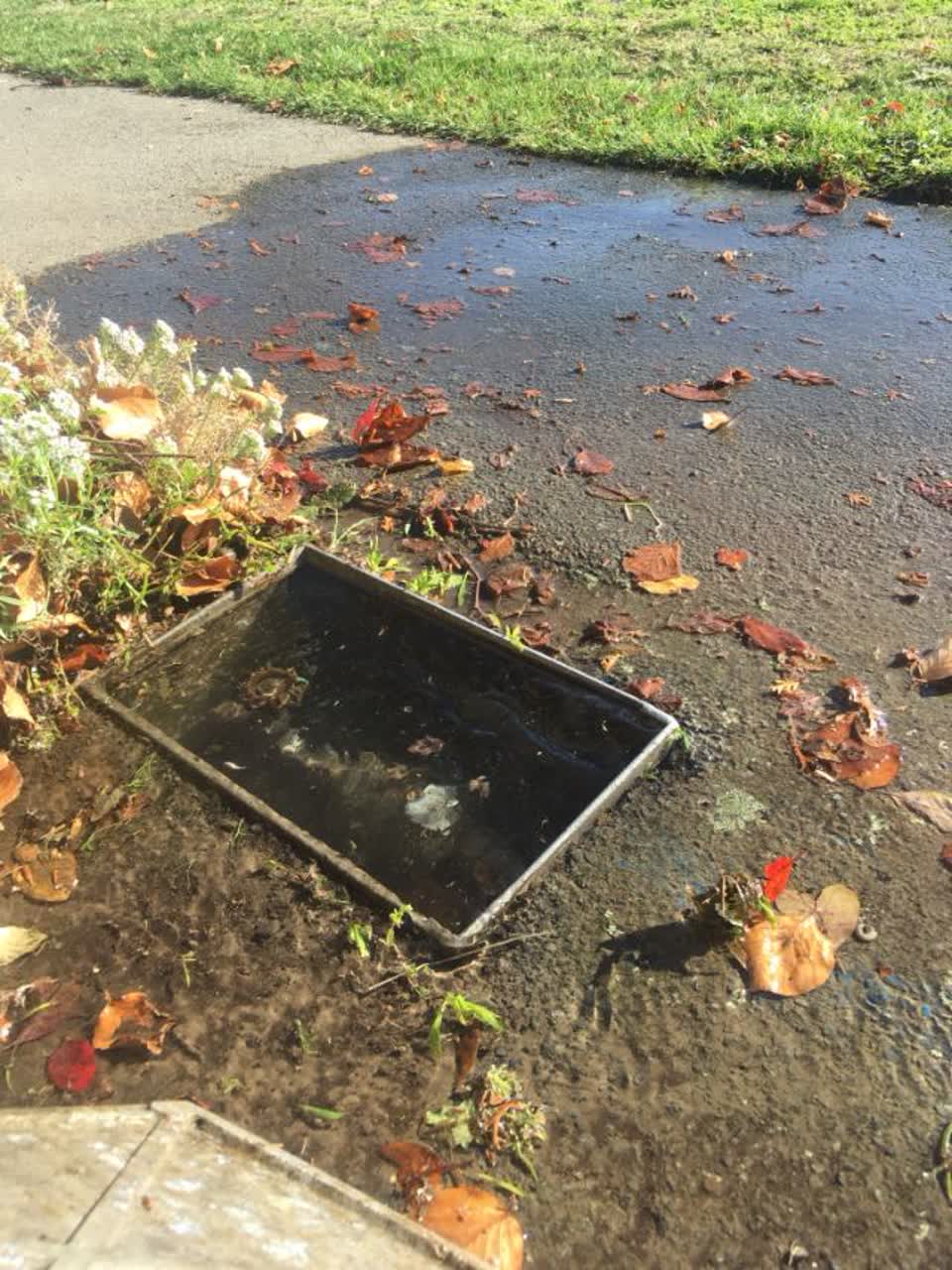 The photograph attached to this water supply report