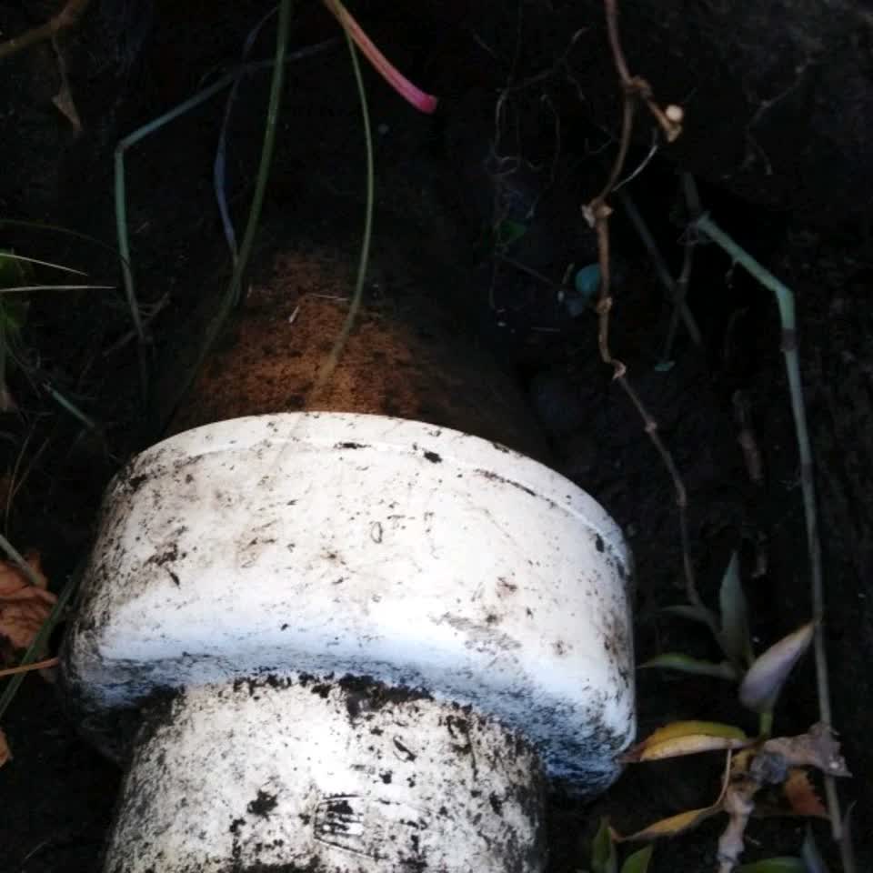 The photograph attached to this wastewater/stormwater report