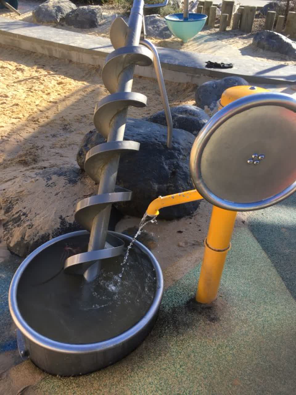 The photograph attached to this water supply report