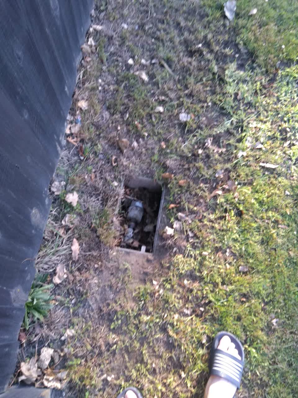 The photograph attached to this water supply report