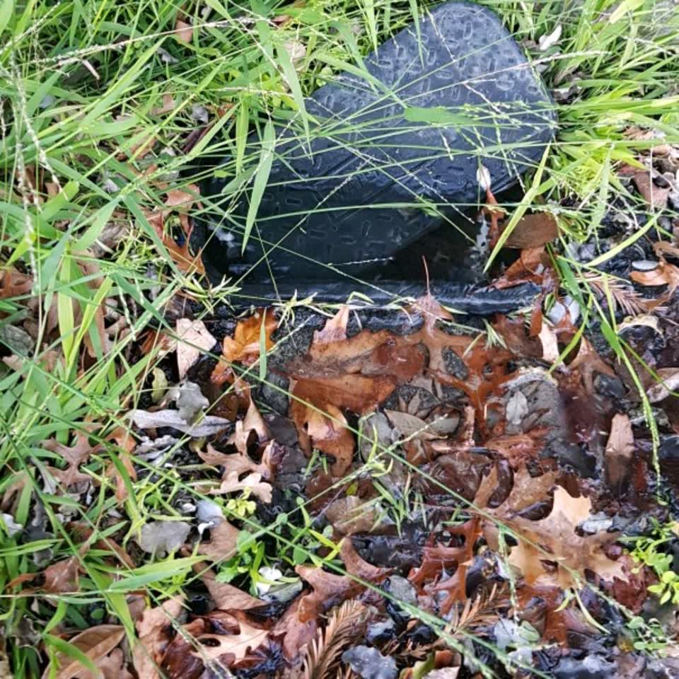 The photograph attached to this water supply report