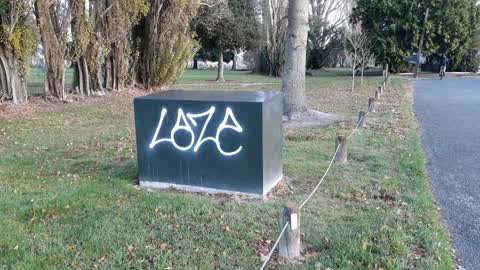Graffiti, a report photo