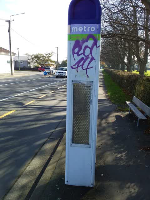 Graffiti, a report photo