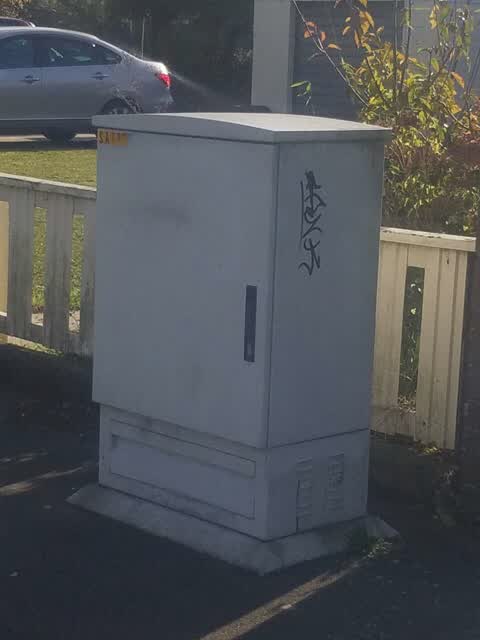 Graffiti, a report photo