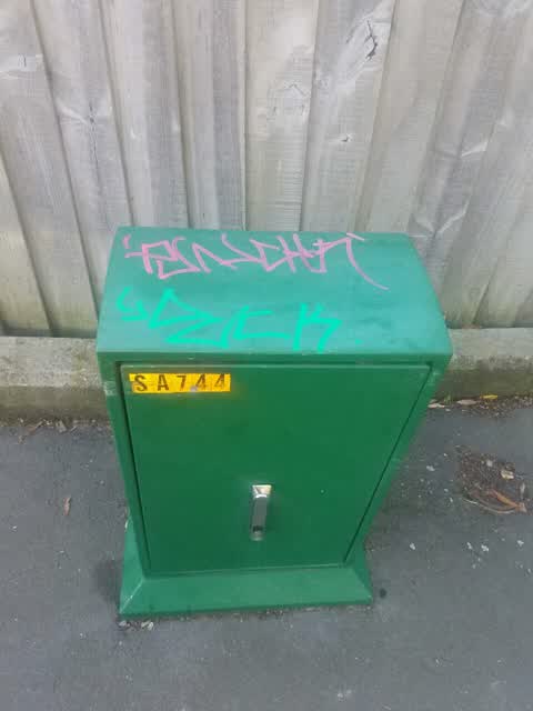 Graffiti, a report photo