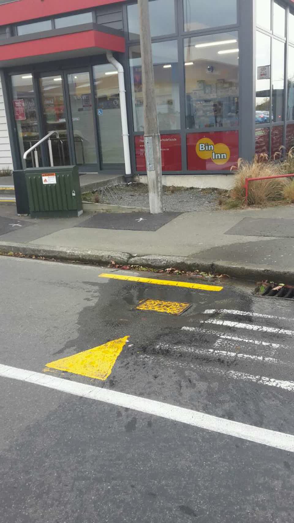The photograph attached to this water supply report