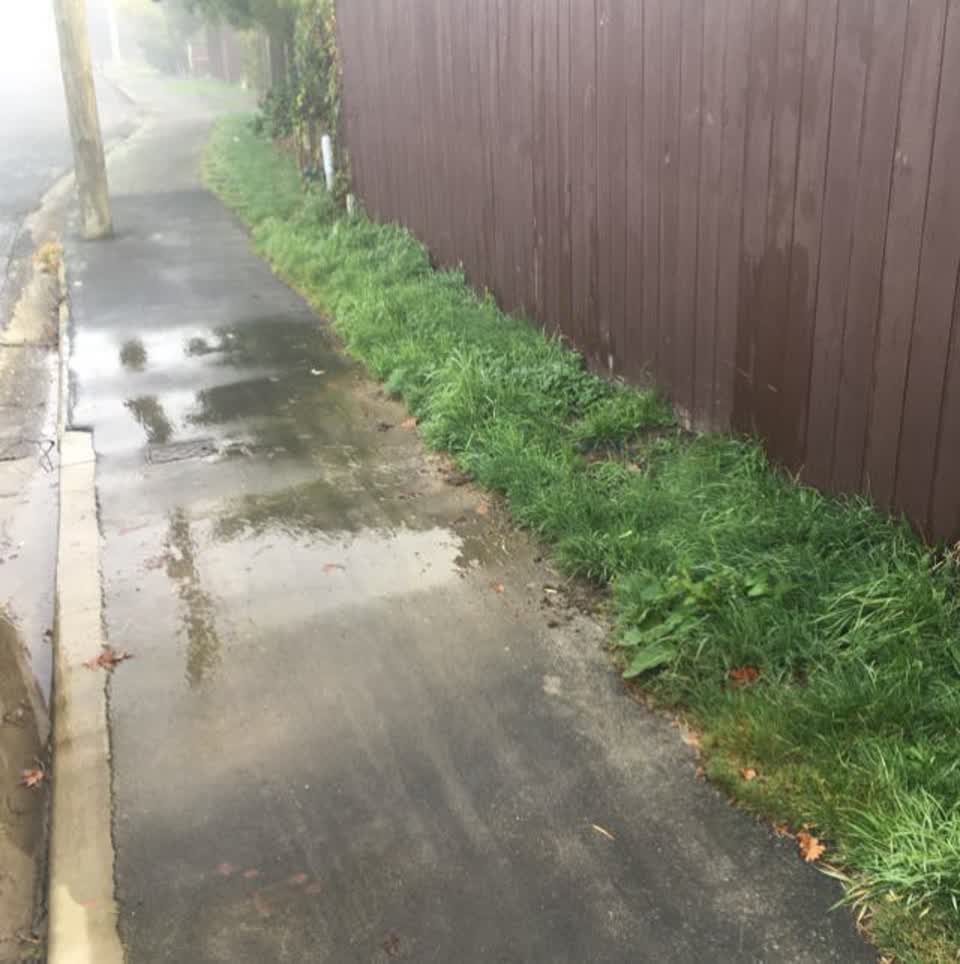 The photograph attached to this water supply report