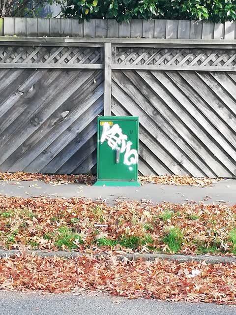 Graffiti, a report photo