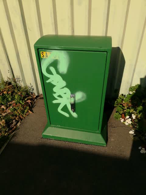 Graffiti, a report photo