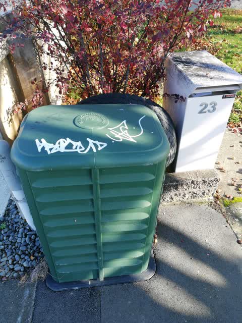 Graffiti, a report photo