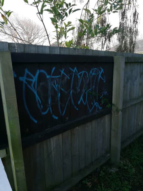 Graffiti, a report photo