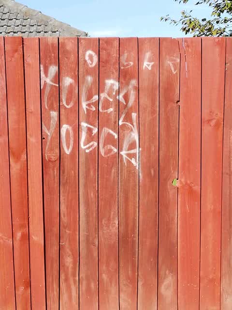 Graffiti, a report photo