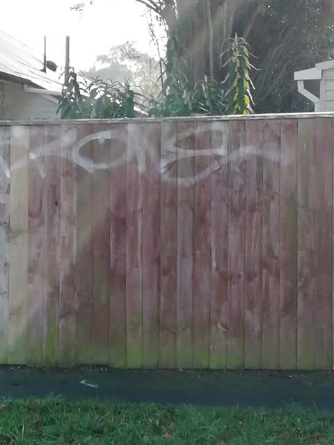 Graffiti, a report photo