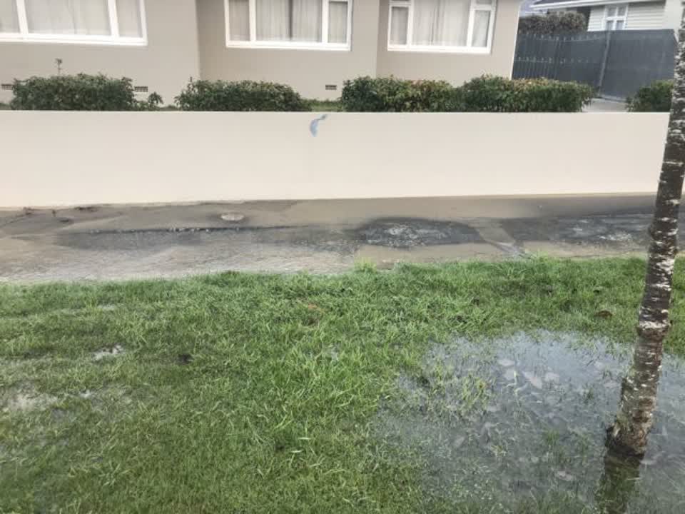 The photograph attached to this water supply report