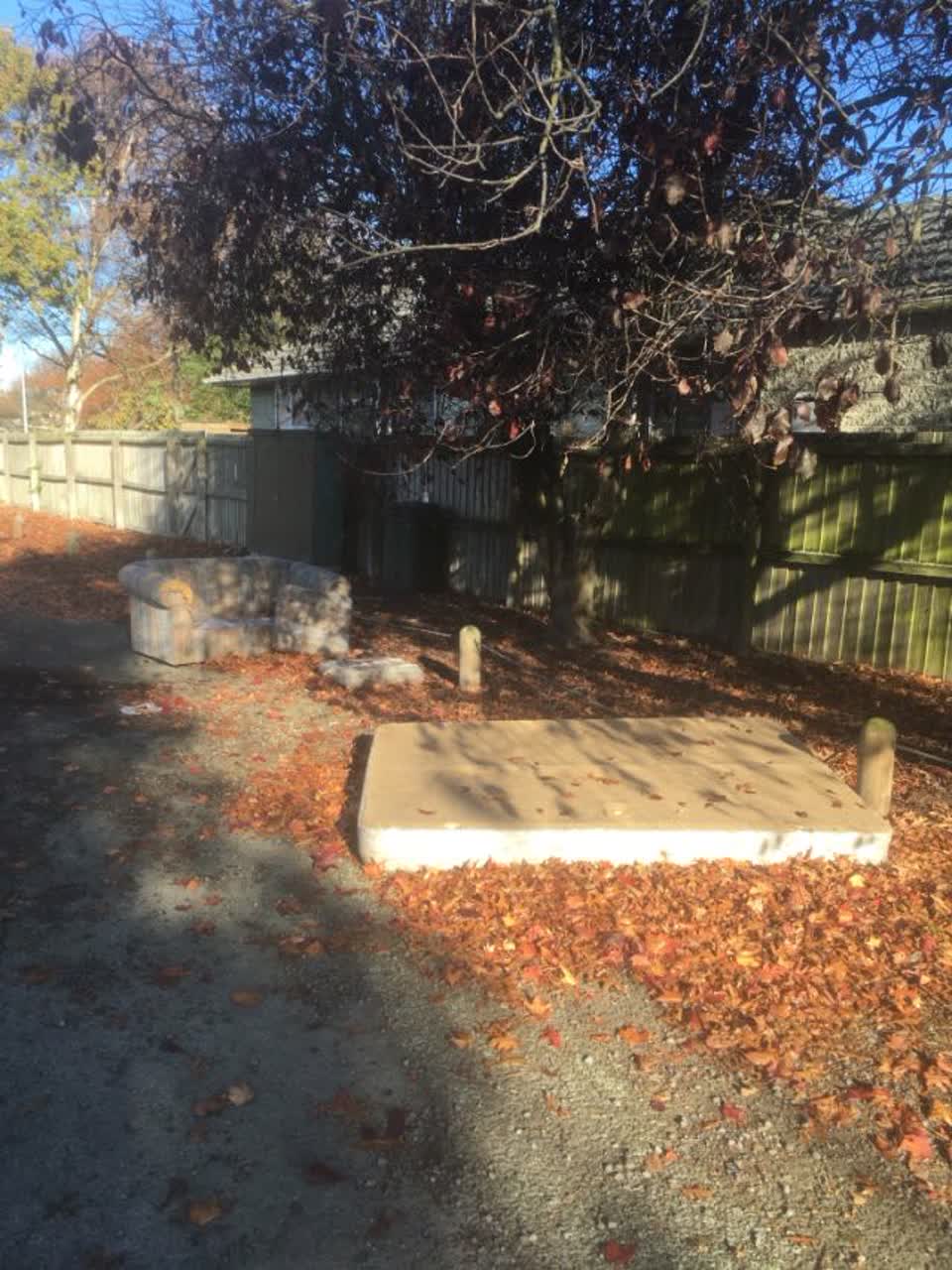The photograph attached to this parks report
