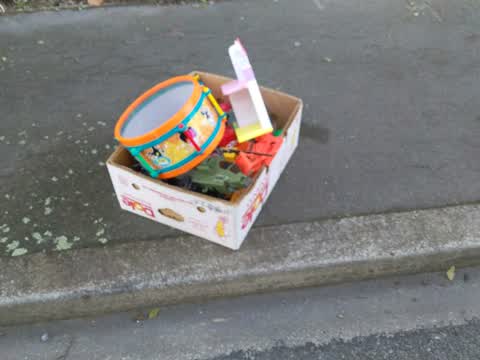 Rubbish/Recycling, a report photo