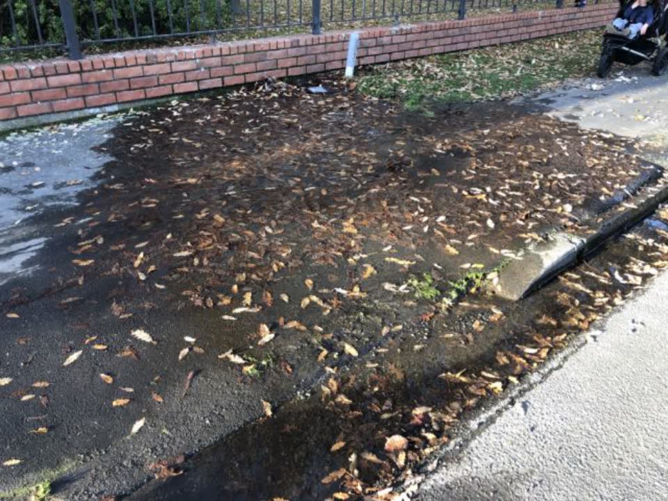 The photograph attached to this water supply report