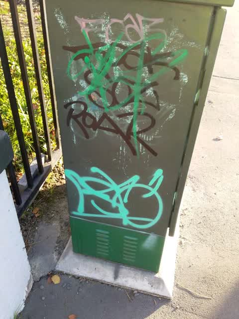 Graffiti — a report photo