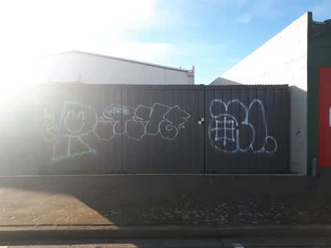 Graffiti, a report photo
