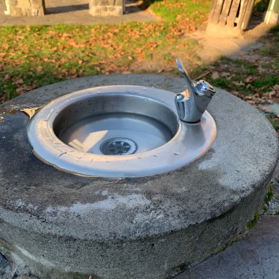 The photograph attached to this water supply report