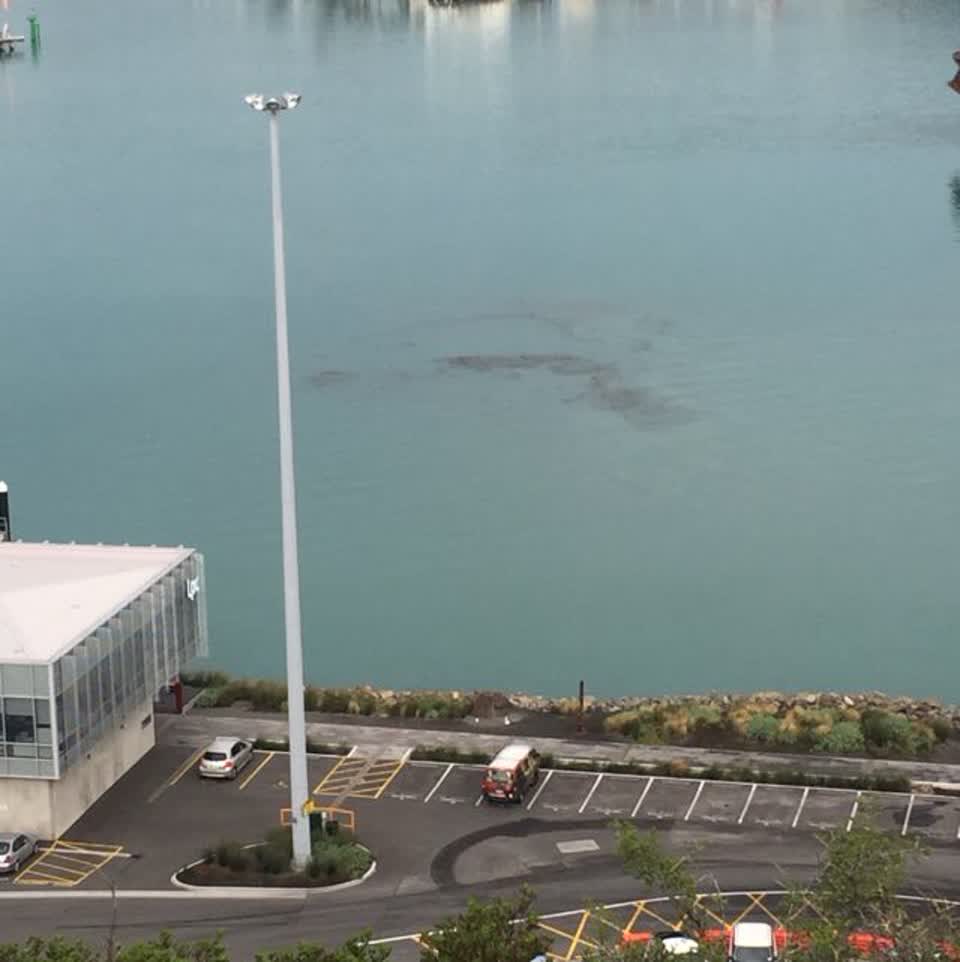 The photograph attached to this wastewater/stormwater report