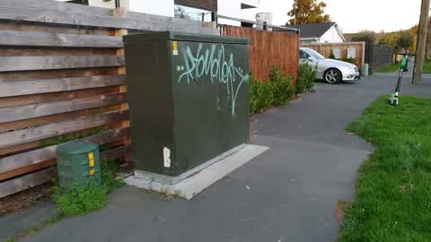 Graffiti, a report photo